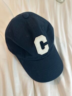 Celine inspired navy baseball hat